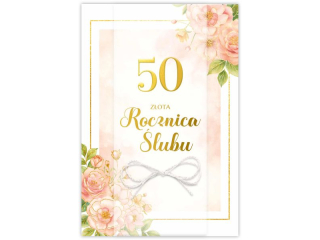 Kartka na Rocznic� �lubu KZK B6 LUX nr.11 50 Z�ota Rocznica �lubu