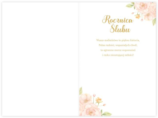 Kartka na Rocznic� �lubu KZK B6 LUX nr.11 50 Z�ota Rocznica �lubu
