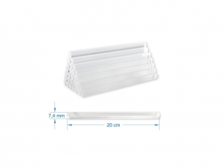 Klej do pistoletu �r. 7mm 20 cm 1 kg (120 lasek) PAS-3092