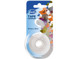 Ta�ma biurowa FOROFIC z dyspenserem 19mm x 33m