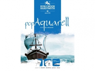 Blok akwarelowy A2 10k. KOH-I-NOOR Pop Aquarell 250g
