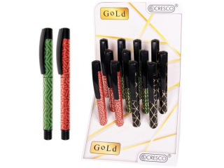 Pi�ro wieczne CRESCO College, Gold display 12szt.