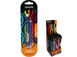 D�ugopis wymazywalny CORETTO GR-1609 blister + wk�ad niebieski  SUPER-HURT