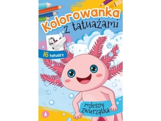 Kolorowanka SKRZAT z tatua�ami - Rozkoszne zwierzaczki