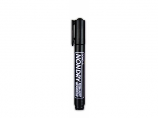 Marker permanentny DONG-A okr�g�a ko�c�wka czarny SUPER-HURT