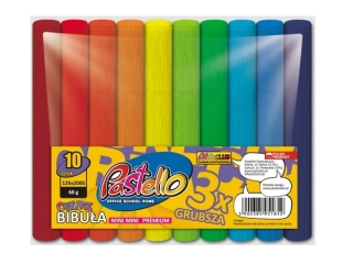 Bibu�a marszczona PASTELLO mini mini, 12x200cm PREMIUM spectrum