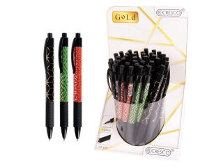 D�ugopis CRESCO display 36szt. Seria C gold