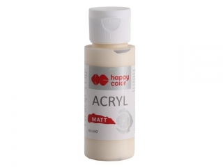 Farba akrylowa HAPPY COLOR Matt 60ml - brzoskwiniowa per�a