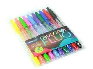 D�ugopisy PENWORD fluo 10 kolor�w