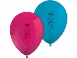 Balon SHIMMER and SHINE 11 cali, 8 szt.