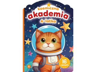 Ksi��eczka SKRZAT Kosmiczna akademia 4-latka