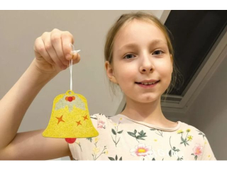 PIASKOWE MALOWANKI - OZDOBY NA CHOINK� - BA�WANEK