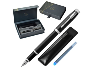Zestaw prezentowy PARKER Im Core Black, Pi�ro+ Etui