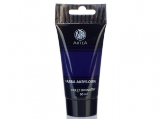 Farba akrylowa ASTRA Artea tuba 60ml - fiolet brunatny