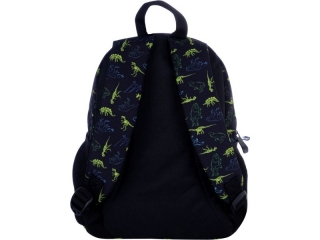 Plecak 30cm (12") ASTRA AK300, dzieci�cy przedszkolny T-REX NEON