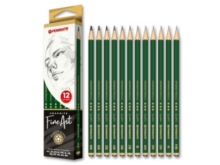 Zestaw o��wk�w PENMATE fine art. 12 twardo�ci 4H-8B  SUPER-HURT