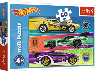 Puzzle   60 TREFL Hot Wheels - Wy�cig