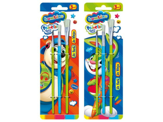 P�dzelki do farb i kleju BAMBINO 3 szt. SUPER-HURT
