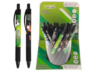D�ugopis CRESCO Serie display 36szt. T-FOOTBALL
