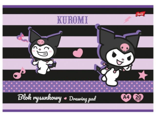 Blok rysunkowy A4 20k. ST.MAJEWSKI 80g/m2 KUROMI