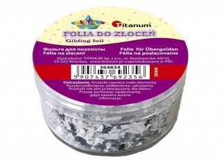 Folia do z�oce� TITANUM kolor srebrny