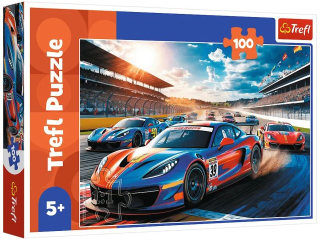 Puzzle  100 TREFL Szybka wy�cig�wka