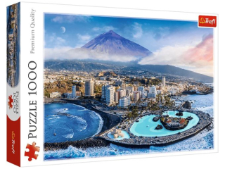 Puzzle 1000 TREFL Widok na Teneryf�, Hiszpania