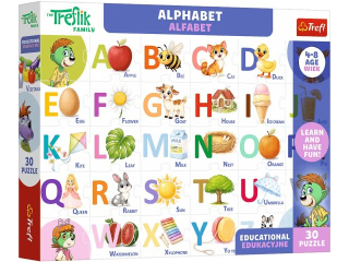 Puzzle 30 TREFL Edukacyjne - Alfabet