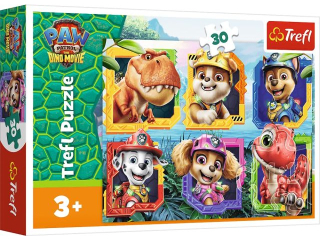Puzzle 30 TREFL Psi patrol - Wyspa Dinozaur�w
