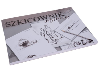 Blok szkicownik artystyczny A6 120k. KRESKA 90g
