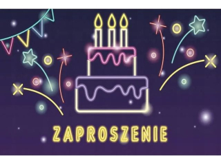 Zaproszenie Z 160x95 z kopert� POL-MAK 10szt. dzieci�ce Z_DZIE_64825