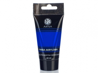 Farba akrylowa ASTRA Artea tuba 60ml - ultramaryna niebieska