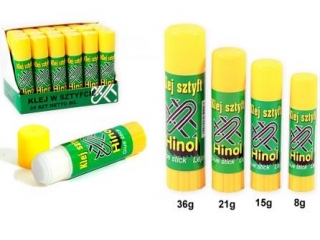 Klej w sztyfcie HINOL 15g gw.