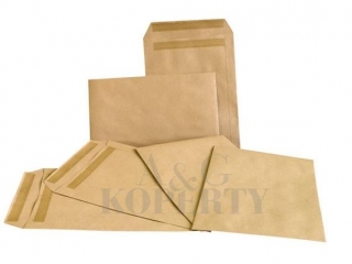 Koperta szara B4 HK 25x35,3CM (50szt.) pasek