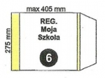 Ok�adka szkolna Moja Szko�a regul. nr06 275x405mm