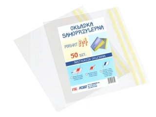 Ok�adka samoprzylepna A4 Fol-Plast max: 330x520mm