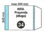Ok�adka szkolna Przyroda (d�uga)regul. nr34 245x350mm