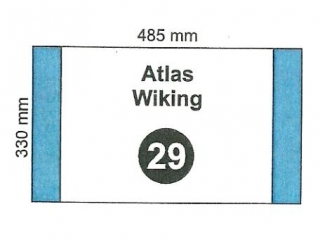 Ok�adka szkolna ATLAS Wiking 29 330x485mm