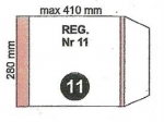 Ok�adka szkolna regulowana nr11 280x410mm