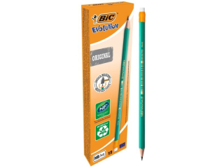 O��wek BIC Evolution z gumk� (12szt)