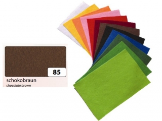 Filc FOLIA 20x30cm - czekoladowy FO-5204-85
