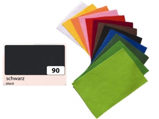 Filc FOLIA 20x30cm - czarny FO-5204-90