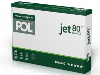 Papier ksero A4 80g/m Polljet UWAGA KOSZTY WYSY�KI!!!