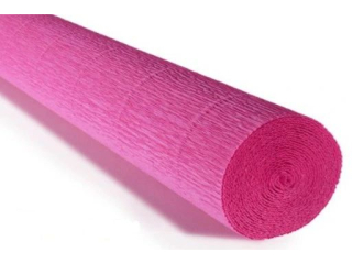 Krepina W�oska Cartotecnica Rossi 180g/m² 570 R�owa fuksja, 50cm x 250cm
