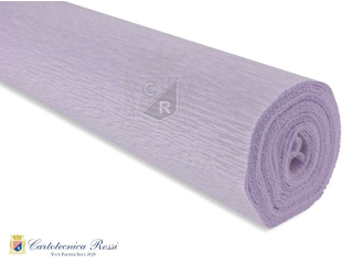 Krepina W�oska Cartotecnica Rossi 180g/m² 592 Liliowy, 50cm x 250cm