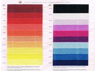 Krepina W�oska Cartotecnica Rossi 180g/m² 592 Liliowy, 50cm x 250cm
