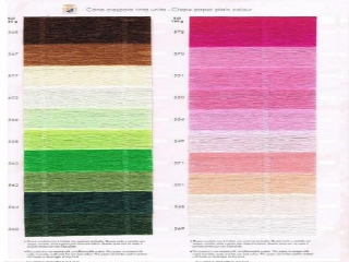 Krepina W�oska Cartotecnica Rossi 180g/m² 592 Liliowy, 50cm x 250cm