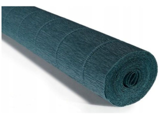 Krepina W�oska Cartotecnica Rossi 180g/m² 560 Morska ziele�, 50cm x 250cm
