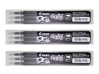 Wk�ad do d�ugopisu PILOT Frixion Ball 0,7mm czarny