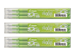 Wk�ad do d�ugopisu PILOT Frixion Ball 0,7mm zielony jasny
